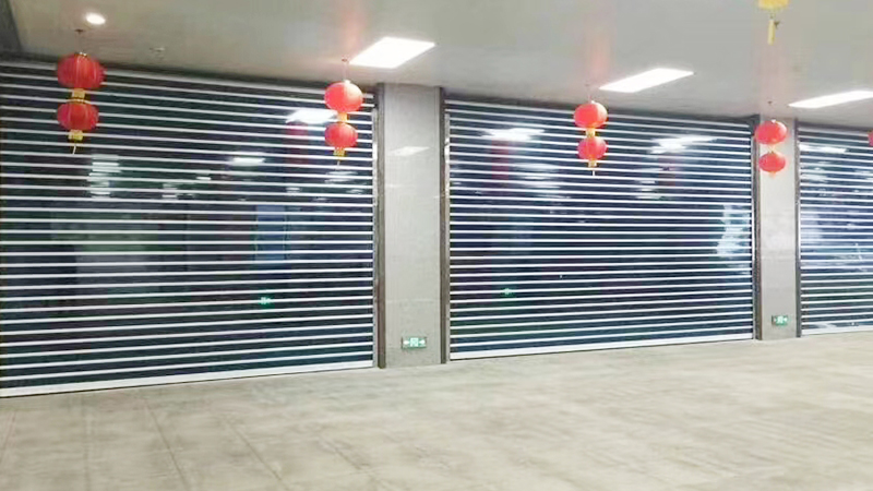 What are the improvements to the electric roller shutter