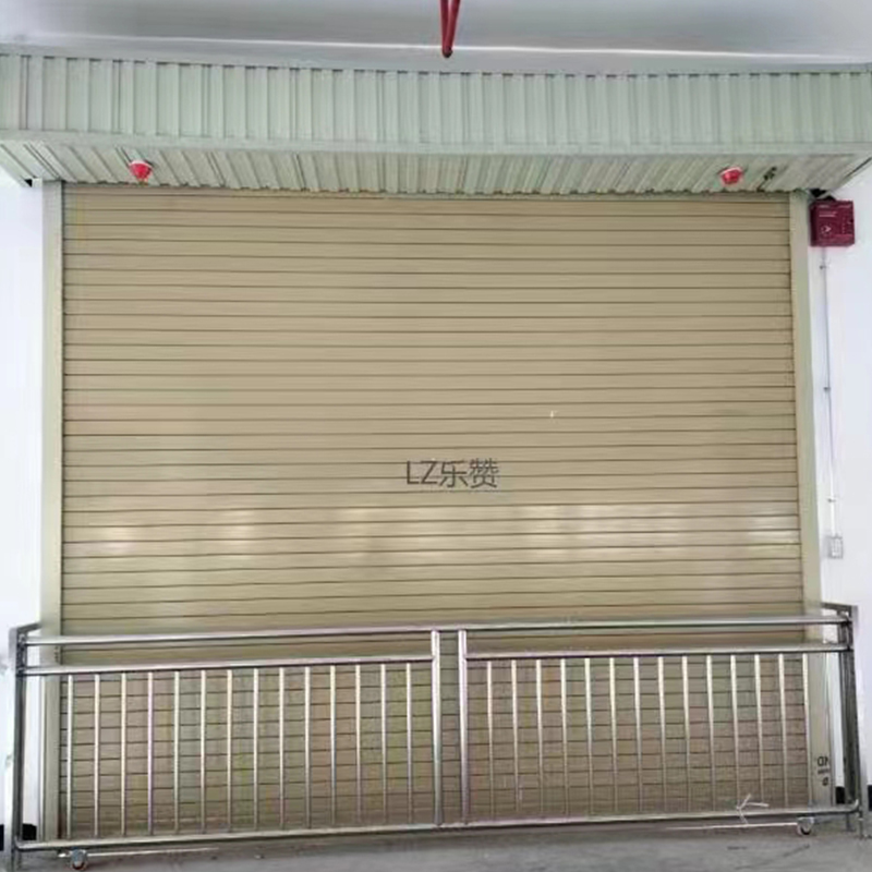 Fire resistant rolling shutter door-1