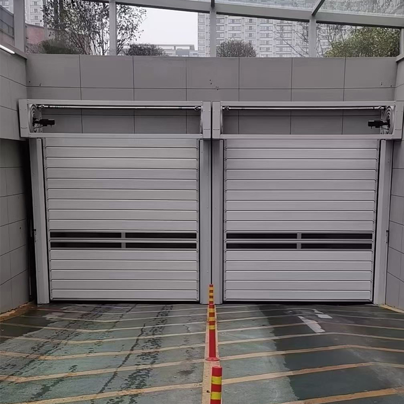 Hard and fast rolling shutter door-2