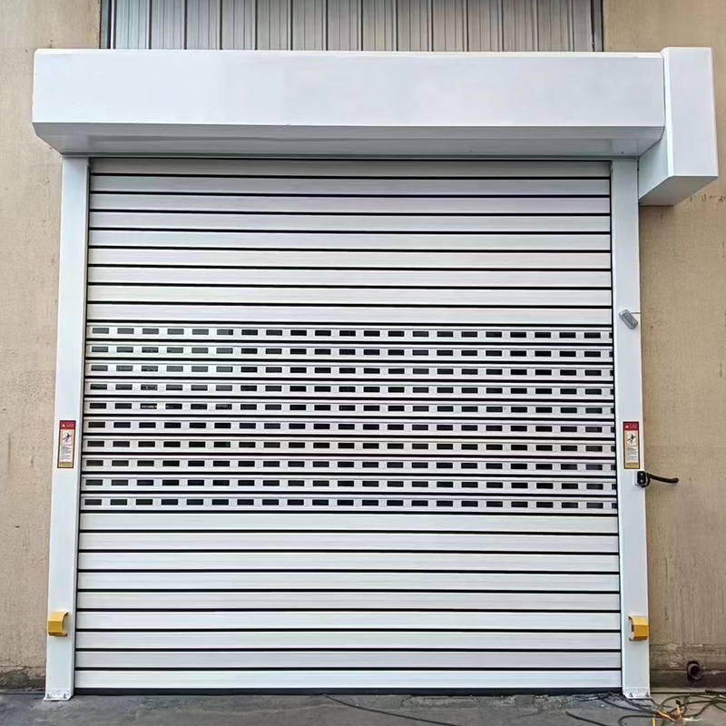 Hard and fast rolling shutter door-7