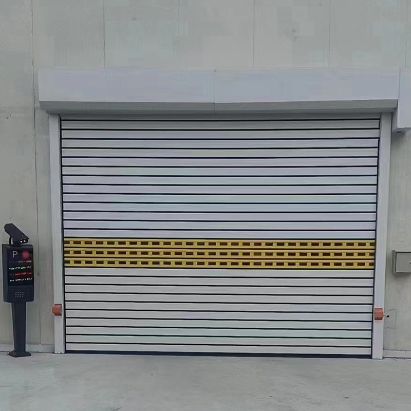 Hard and fast rolling shutter door-8